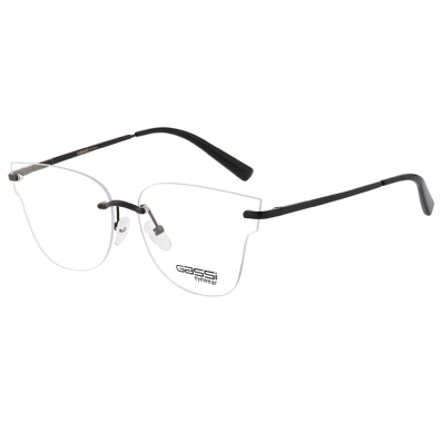 Óculos de Grau Gassi  Titânia Preto