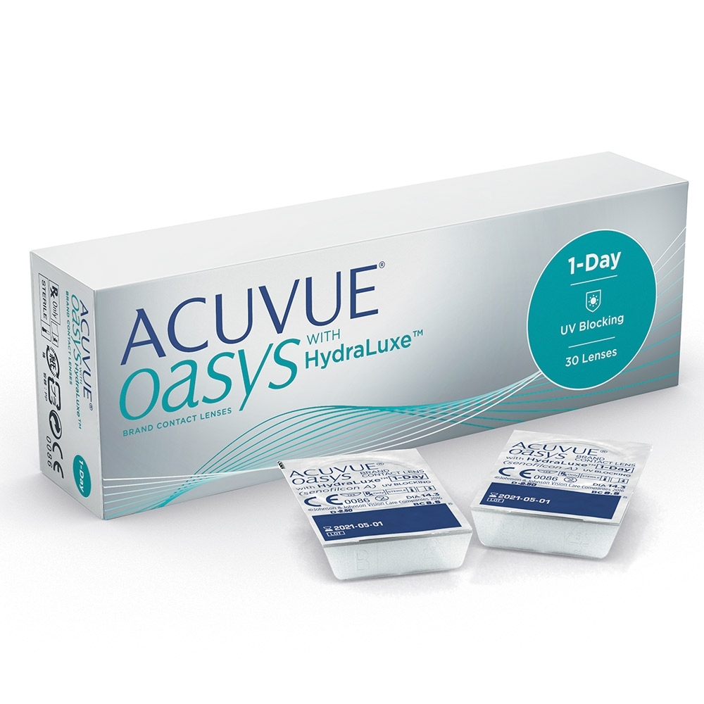 ACUVUE OASYS 1-DAY com HydraLuxe