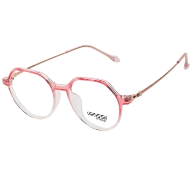 Óculos de grau Gassi Poppy - Rosa Degradê